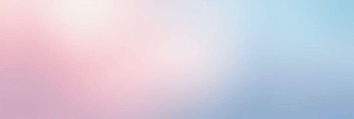 Obraz premium soft pink hues blend gentle shades blue calming atmosphere