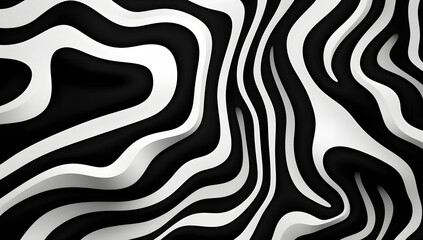 Obraz premium Black and White Abstract Background 