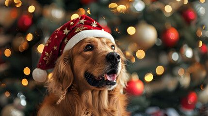 A Lone Dog Celebrating Her Birthday with Joy