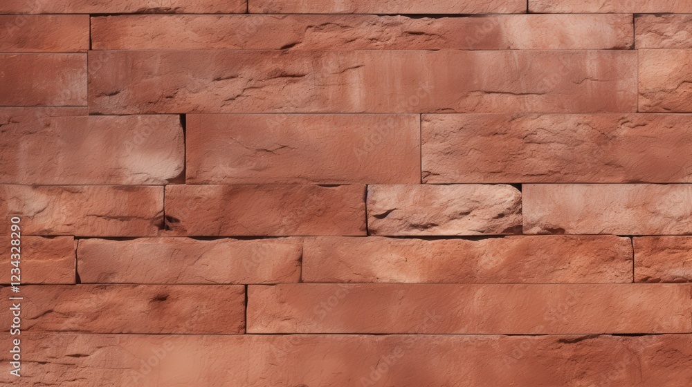 Aufkleber detailed red sandstone wall texture with natural variations and an intricate overlay pattern suitabl