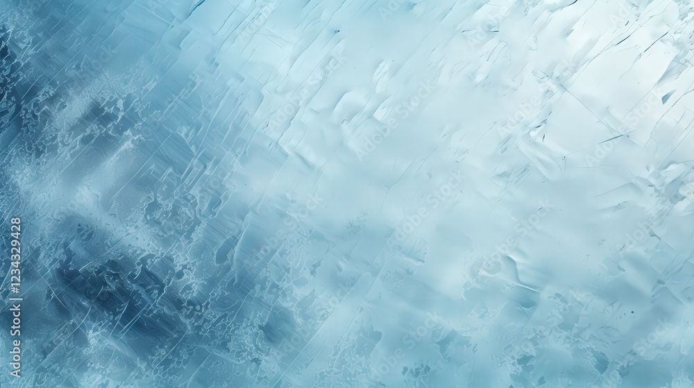 Poster abstract blue texture with dust and scratches on a weathered surface creating a serene and calming a