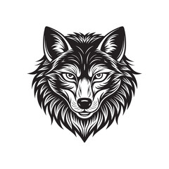 wolf head icon
