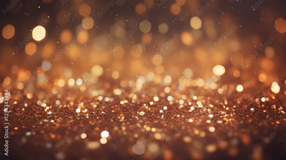 Aufkleber vintage glitter background with soft bokeh lights creating a warm and inviting atmosphere for creati