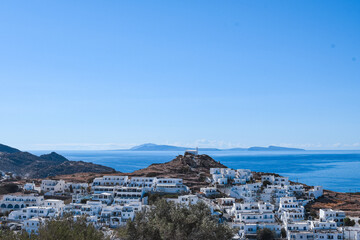 view of the city Ios