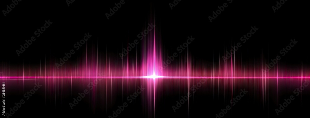 Poster abstract music background featuring an equalizer displaying sound waves with musical patterns. creat
