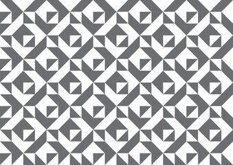 seamless geometric triangles pattern background vector design