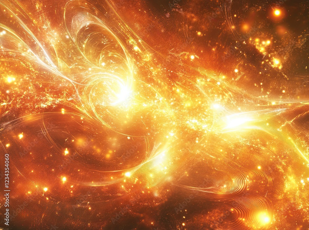 Poster abstract background featuring a dynamic rhythm line with a spiral sound wave
