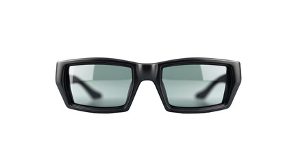 Fototapeta premium Black sunglasses with transparent PNG background