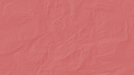 Pink and red crumpled paper texture. Recycled crumpled and folded craft paper texture as background. Crumpled white paper with copy space for text. 
