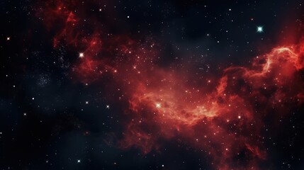 Captivating Abstract Texture of a Starry Sky with Cosmic Clouds and Distant Stars in a Deep Space Scene, Perfect for Space-Themed Designs