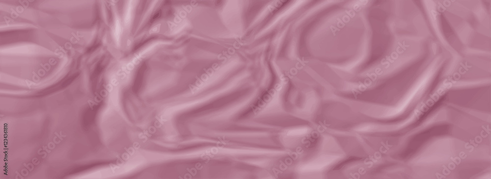 Poster abstract dark red crumpled paper seamless texture. an abstract close-up of red crumpled and creased 