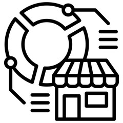 Market Segmentation Icon