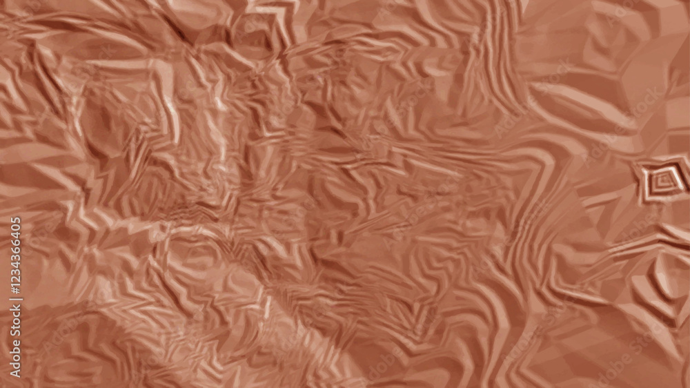 Poster brown crumpled paper texture background. a crumpled sheet of white paper abstract background. crumpl