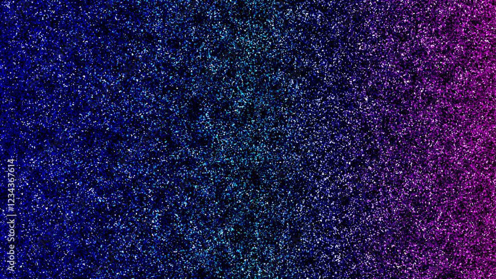 Poster abstract glitter texture effect on multicolor gradient background. modern gradient mesh color glitte