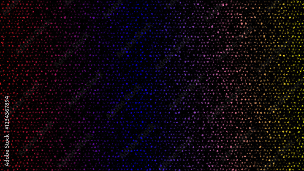 Poster abstract glitter texture effect on multicolor gradient background. modern gradient mesh color glitte