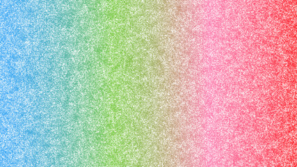 Abstract glitter texture effect on multicolor gradient background. Modern gradient mesh color glitter sparkle confetti texture background.	