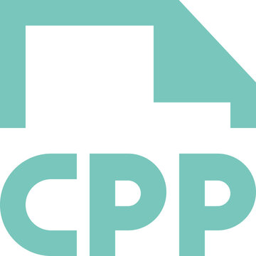 File Cpp icon logo design