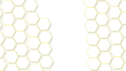  Abstract honeycomb pattern hexagonal background. 