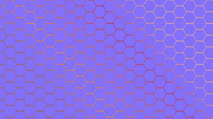Abstract honeycomb pattern hexagonal background. Pink hexagon honeycomb outline art for design element. Pink hexagon pattern honeycomb background. Honeycomb concept design abstract technology bg.
