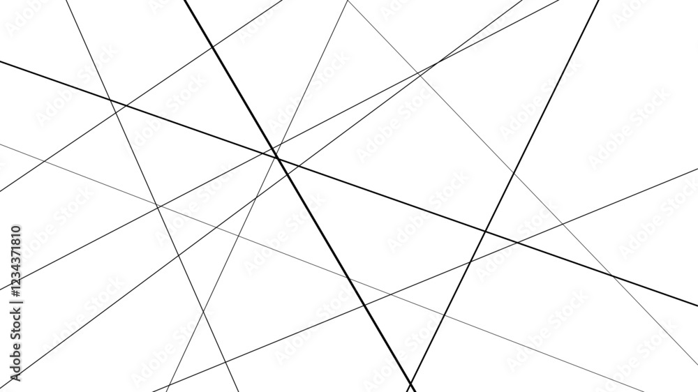 Leinwandbilder geometric low poly abstract random lines background. abstract background with random geometric line 