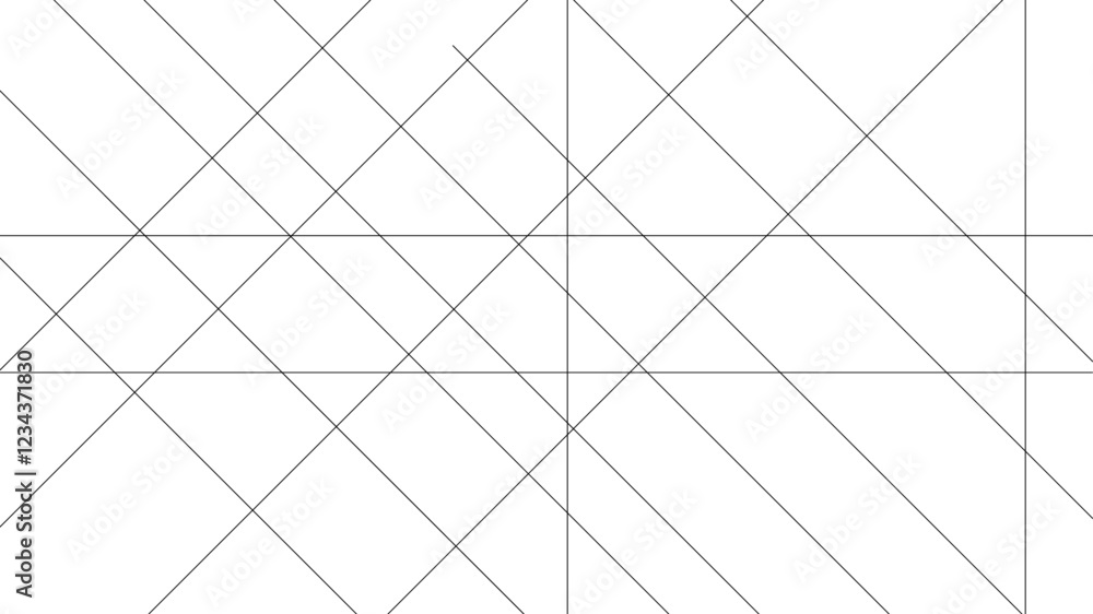 Aufkleber geometric low poly abstract random lines background. abstract background with random geometric line 