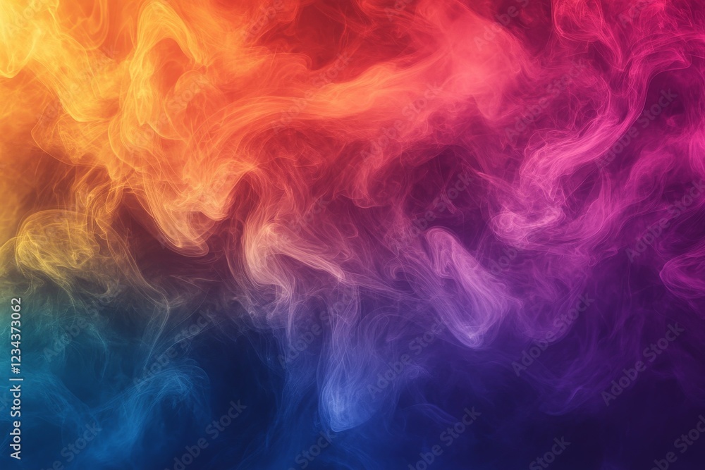 Poster vibrant swirling colors create a mesmerizing abstract pattern in a stunning display of light and mot