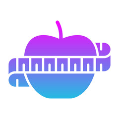 Fototapeta premium Weight loss Icon