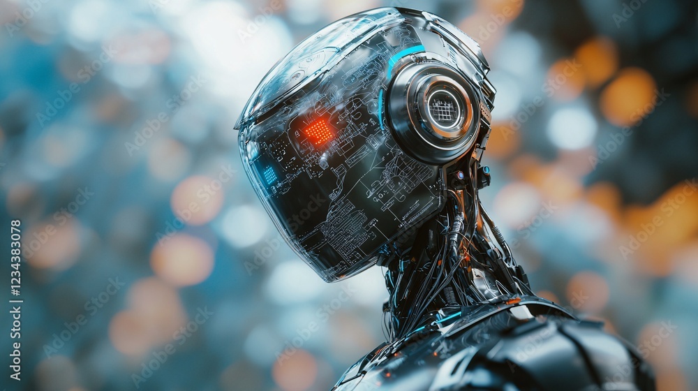 Poster ai-driven cybernetic enhancements image