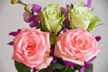 カラフルな花束