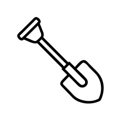 shovel icon design