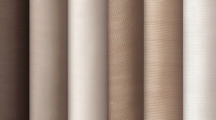 Fototapeta premium Soft Fabric Textures in Neutral Tones with Simple Weave Patterns Suitable for Various Design Applications and Creative Projects