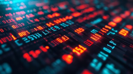 Fototapeta premium Finance Analytics Data Chart