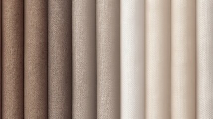 Obraz premium Soft Fabric Textures with Simple Weave Patterns in Neutral Tones Ideal for Design Projects, Crafts, and Interior Decor Accents