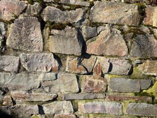 old stone wall
