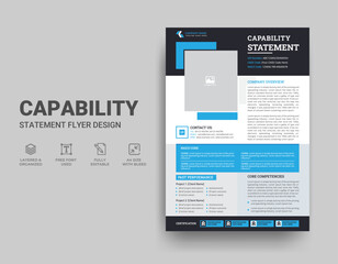 Capability Statement Template Design