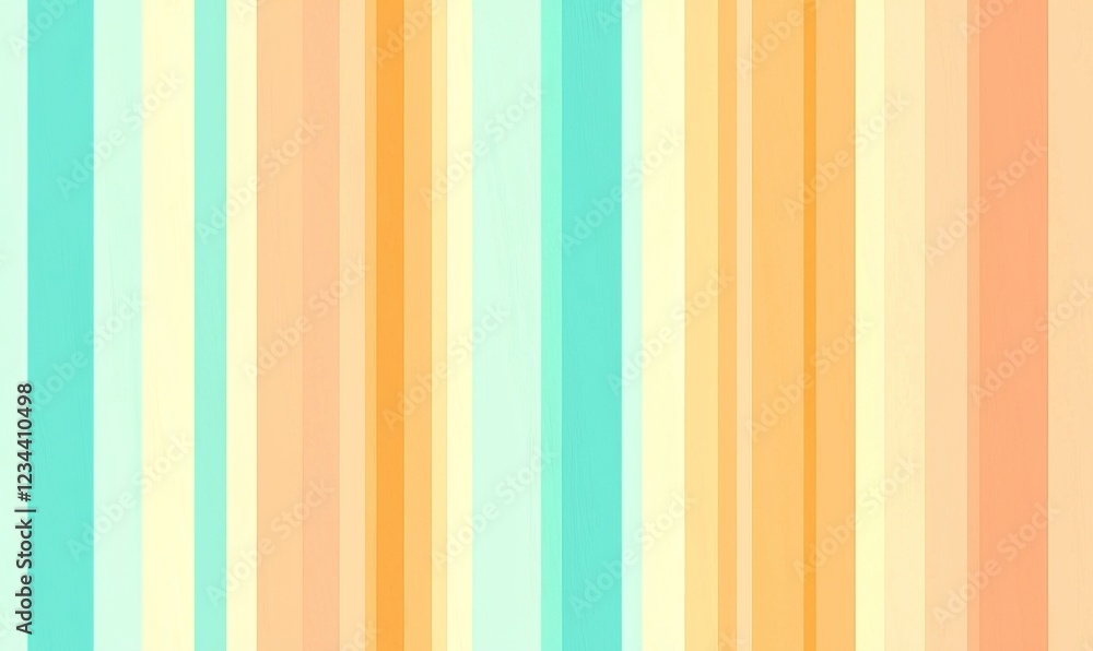 Poster pattern featuring vertical stripes, both thin and thick, in vibrant colors. the background consists 
