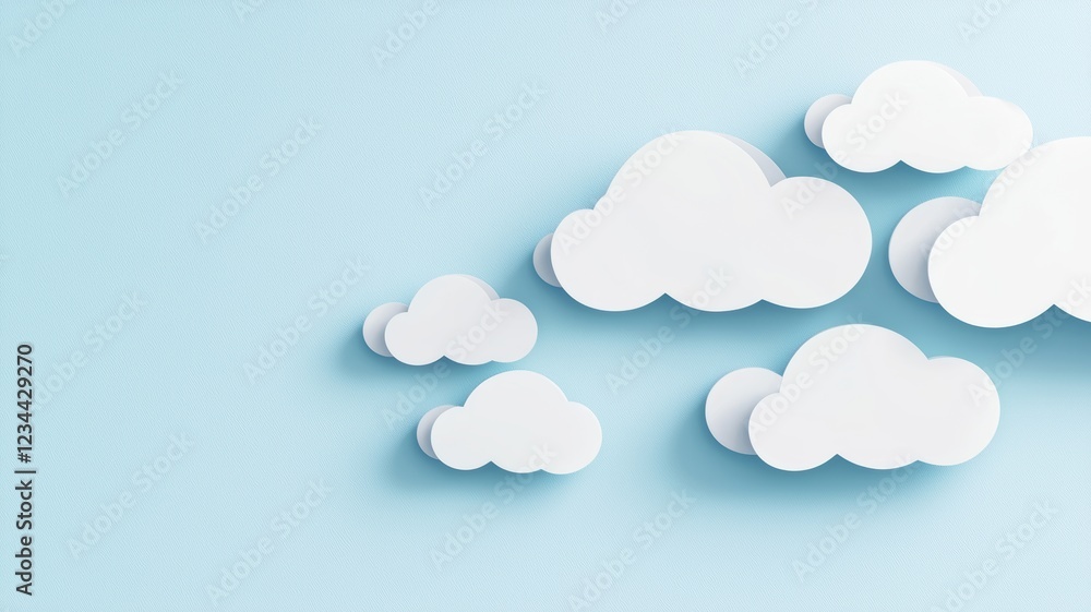 Poster secure data migration to the cloud for business efficiency and seamless transfers
