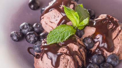 Chocolate ice cream