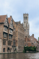 Photo of the bruges old town, Belgium. Taken on october 9, 2024.