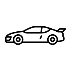 sports car icon design