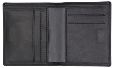 black man leather wallet