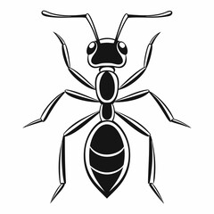 Ant Insect Vector Silhouette - PNG, SVG, EPS, AI, PSD Clipart for T-Shirts & Designs
