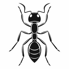 Ant Insect Vector Silhouette - PNG, SVG, EPS, AI, PSD Clipart for T-Shirts & Designs