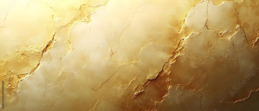 Poster an abstract texture featuring a warm golden hue with soft gradients, evoking a sense of luxury and e