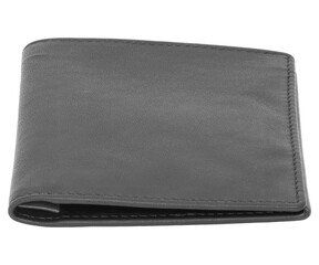 black leather wallet