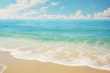 Fototapeta premium Beach outdoors horizon nature.