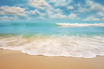 Fototapeta premium Beach outdoors horizon nature.