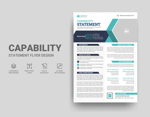 Capability Statement Template Design