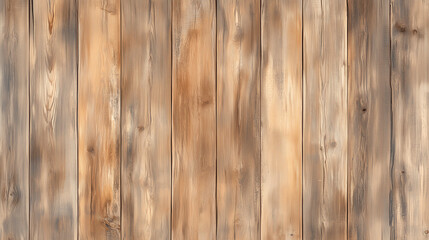 Fototapeta premium Light Natural Wood Plank Wall Texture Background Close Up