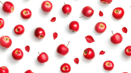 赤いリンゴの背景素材